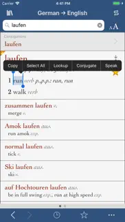 ultralingua german-english iphone images 1