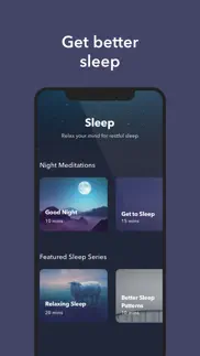 simple habit sleep, meditation iphone images 4