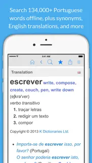 portuguese dictionary. iphone images 1