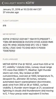 metars aviation weather iphone capturas de pantalla 3