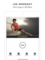 leg, thigh, quad home workouts ipad images 1
