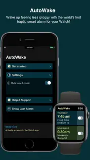 autowake. smart sleep alarm iPhone Captures Décran 1