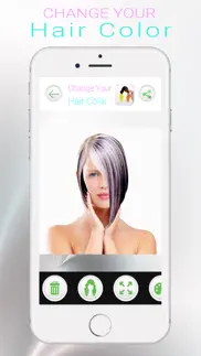 change your hair color iphone resimleri 1