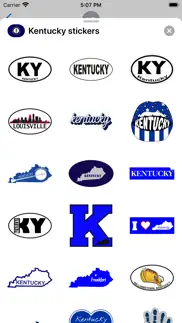 kentucky emojis - usa stickers iphone images 1