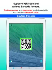 code qr et code-barres iPad Captures Décran 1