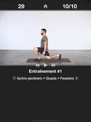 exercices quotidien jambes iPad Captures Décran 2