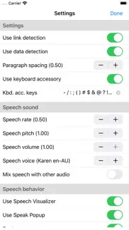 telepatext - editor, speech iphone images 3