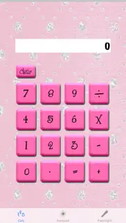 pinky office - pink calculator iphone images 1