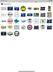 oregon emojis - usa stickers ipad images 1