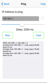 network ping iphone capturas de pantalla 4