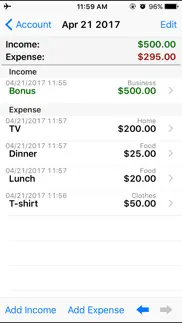 ispending - expense tracker iphone images 2