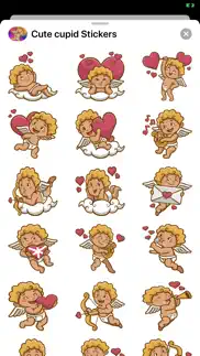 new cute cupid stickers hd iphone images 1