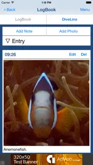 diving log - scuba logbook iphone images 1