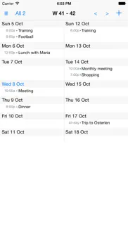 week view calendar premium iphone images 2