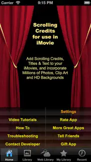scrolling credits iphone images 1