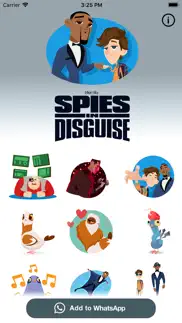 spies in disguise stickers iphone images 1