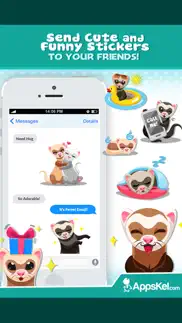 ferret pet emojis stickers app iphone images 4