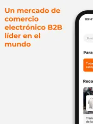 app de comercio b2b alibaba ipad capturas de pantalla 1