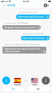spanish traductor by vocre iphone capturas de pantalla 4
