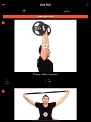 full fitness entrenamiento ipad capturas de pantalla 2