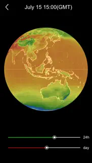 3d global temperature iphone images 3