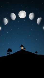 sky and moon phases calendar iphone resimleri 1