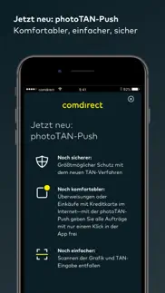 comdirect phototan app iphone bildschirmfoto 1
