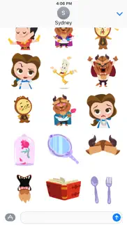 beauty and the beast stickers iphone resimleri 3