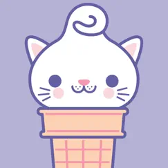 kitty cones animated stickers logo, reviews