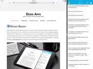 pocket rocket article reader iPad Captures Décran 2