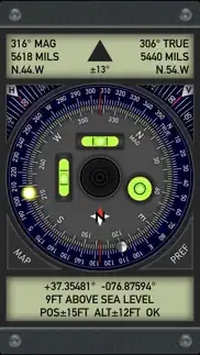 pro compass iPhone Captures Décran 1