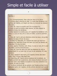 la bible louis segond version iPad Captures Décran 1