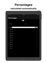 barbell loader and calculator iPad Captures Décran 4