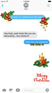 beautiful christmas stickers iphone images 1