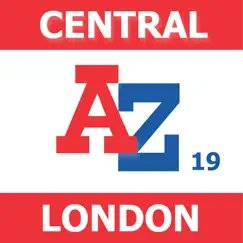 central london a-z map 19 logo, reviews
