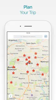 paris travel guide and map iphone resimleri 1