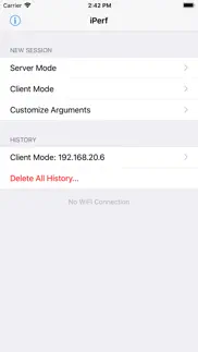 iperf - speed test tool iphone resimleri 1