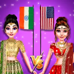 make up games indian wedding logo, reviews