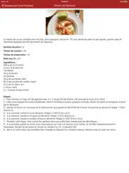 recettes cook iPad Captures Décran 4