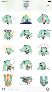 miku and team hd sticker iphone images 2
