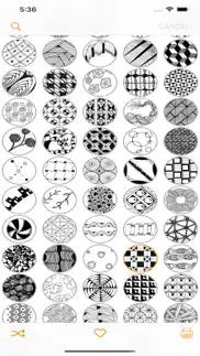 tangle patterns mega pack iphone images 1