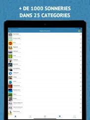 meilleures sonneries 2023 iPad Captures Décran 1