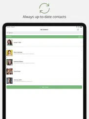 everoo - contacts up to date ipad images 1