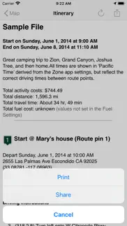 road trip planner viewer iphone resimleri 3