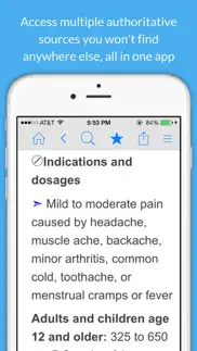 medicine dictionary iphone resimleri 3