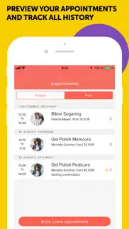 leeloo: beauty booking app айфон картинки 4