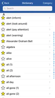 asl dictionary sign language iPhone Captures Décran 3