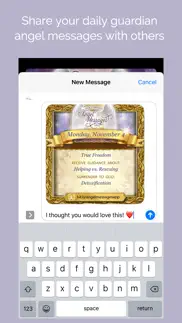 my guardian angel messages iphone resimleri 3