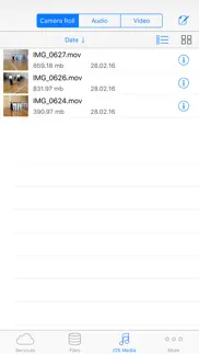video manager pro for cloud iPhone Captures Décran 3
