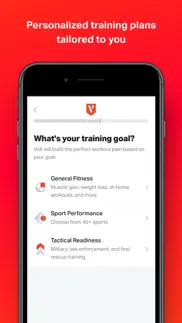 volt: gym & home workout plans iphone images 2